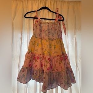 love shack fancy tiered ruffle dress